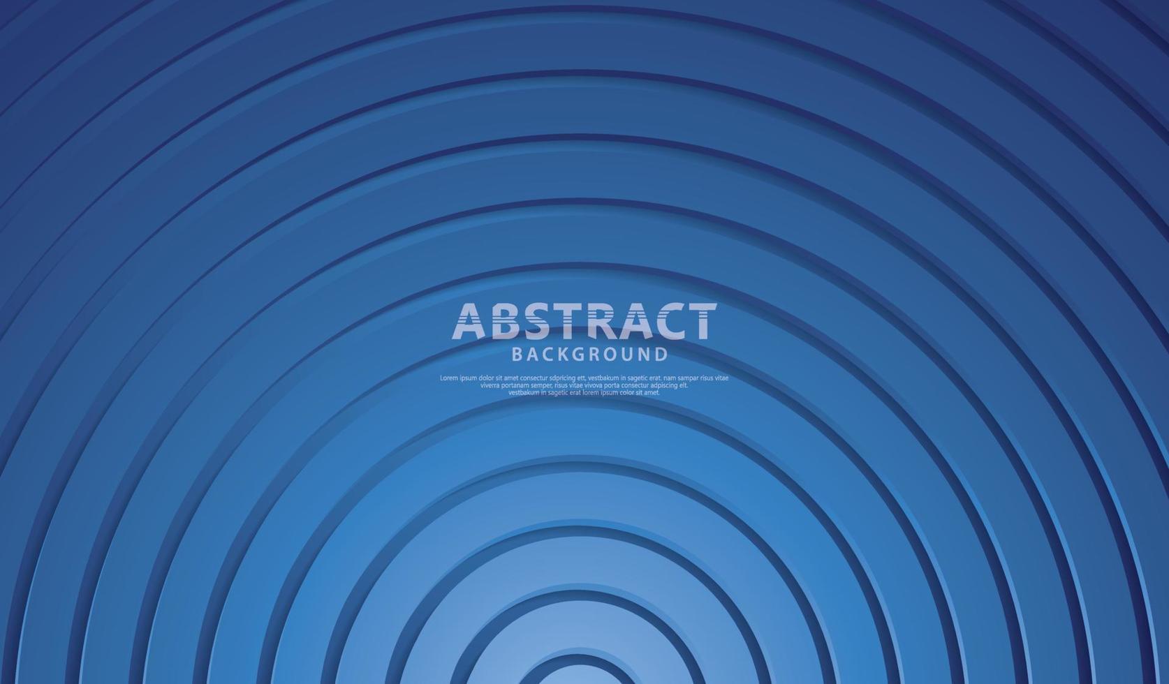 Abstract background with geometric gradient circles vector