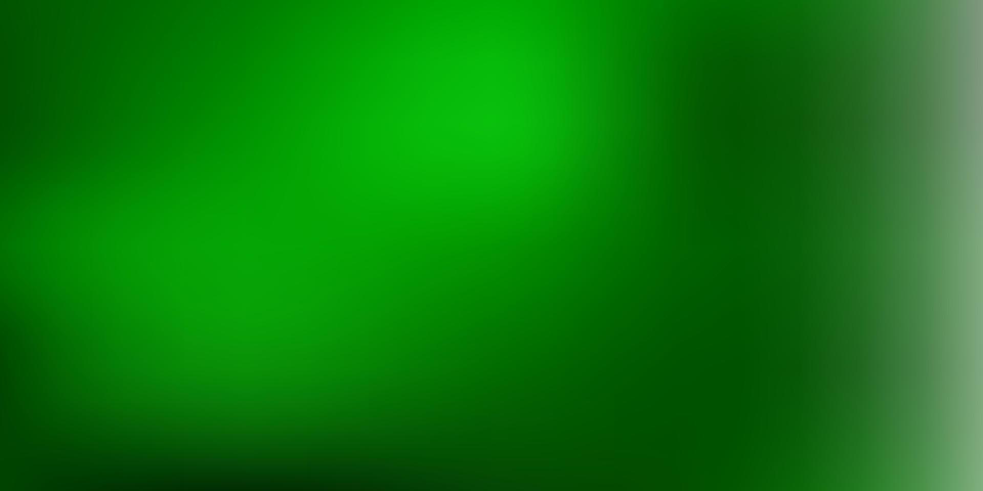 Light green vector abstract blur pattern.