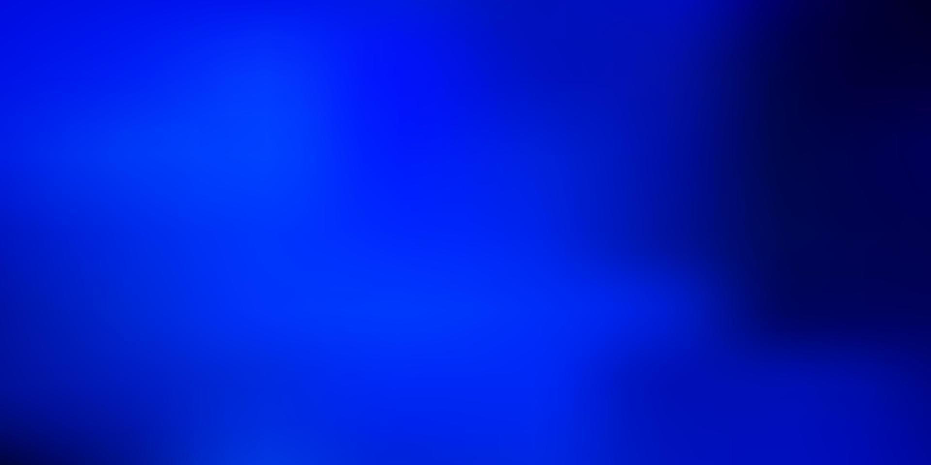 Dark blue vector gradient blur drawing.