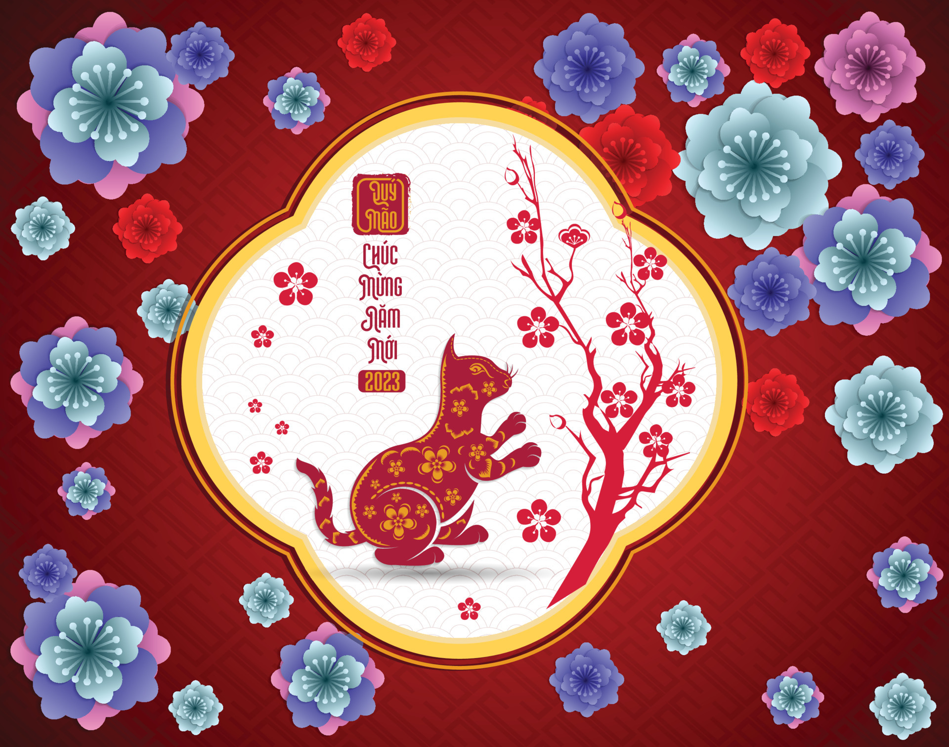 Happy Lunar New Year 2023 Vietnamese New Year Year Of The Cat happy-lunar-new-year-2023-vietnamese-new-year-year-of-the-cat