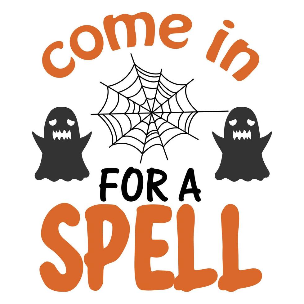 Halloween T-shirt Design vector