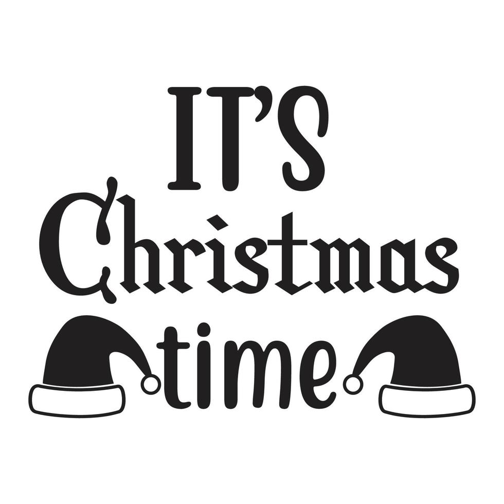 Christmas T-shirt Design vector