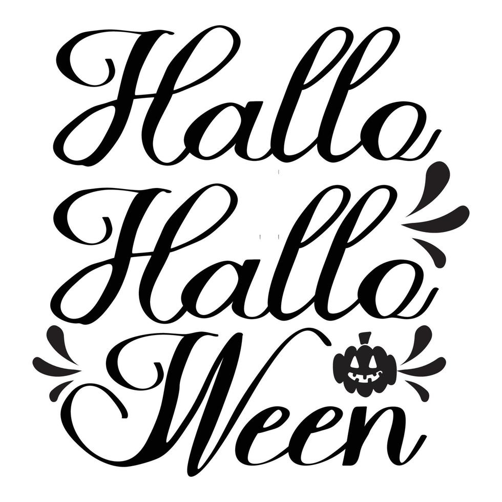 Halloween T-shirt Design vector