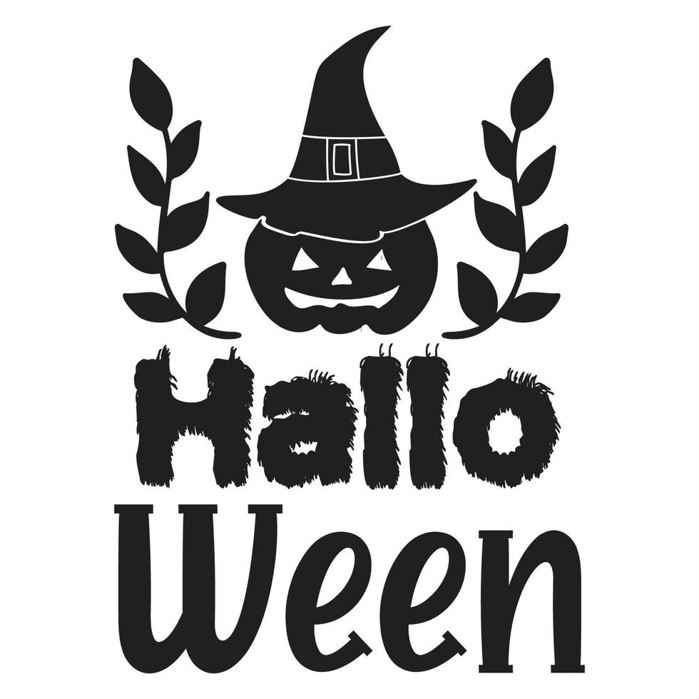 Halloween T-shirt Design vector