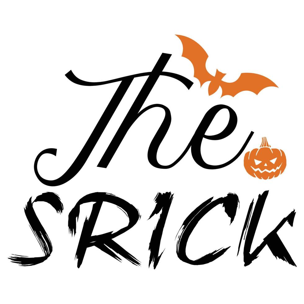 Halloween T-shirt Design vector