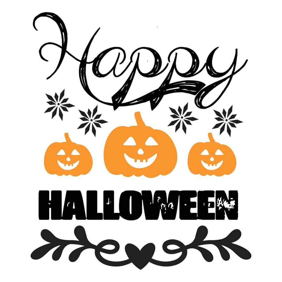 Halloween T-shirt Design vector