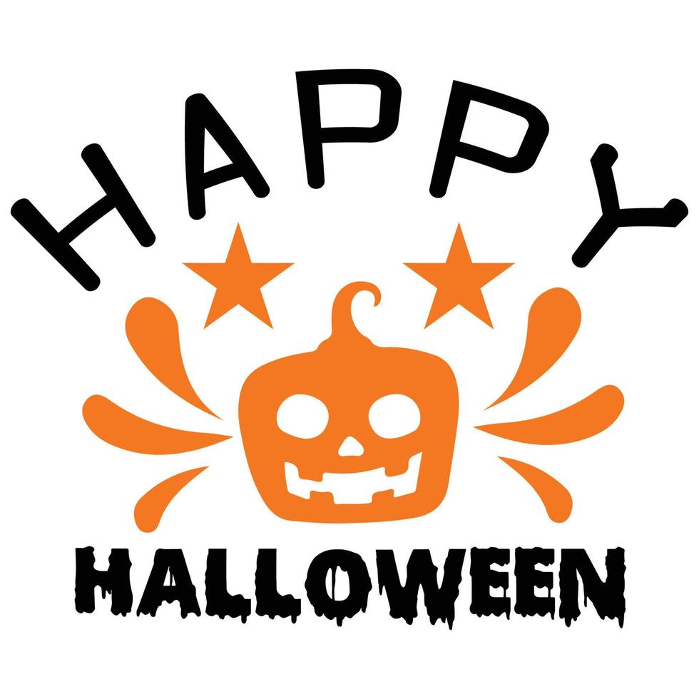 Halloween T-shirt Design vector