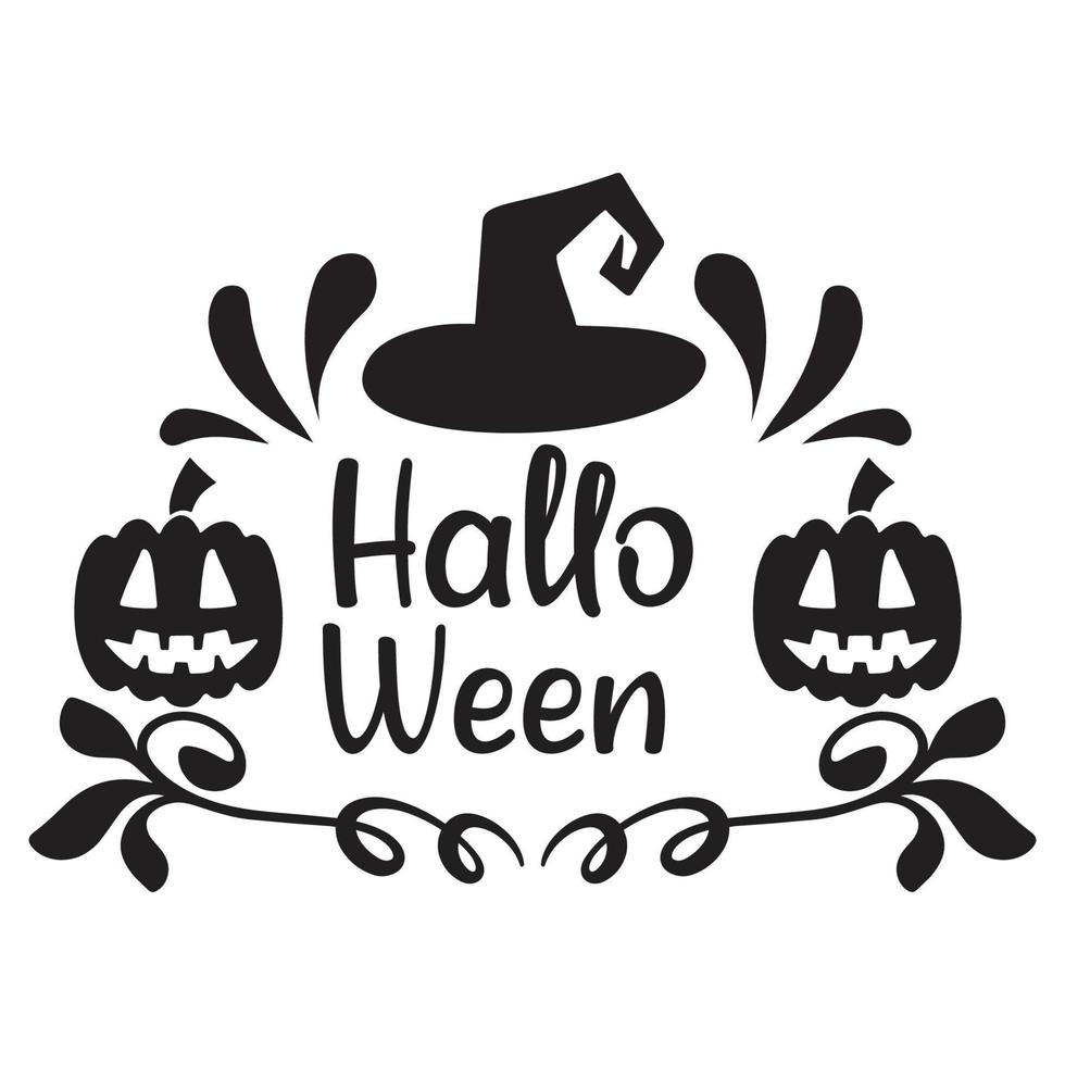 Halloween T-shirt Design vector