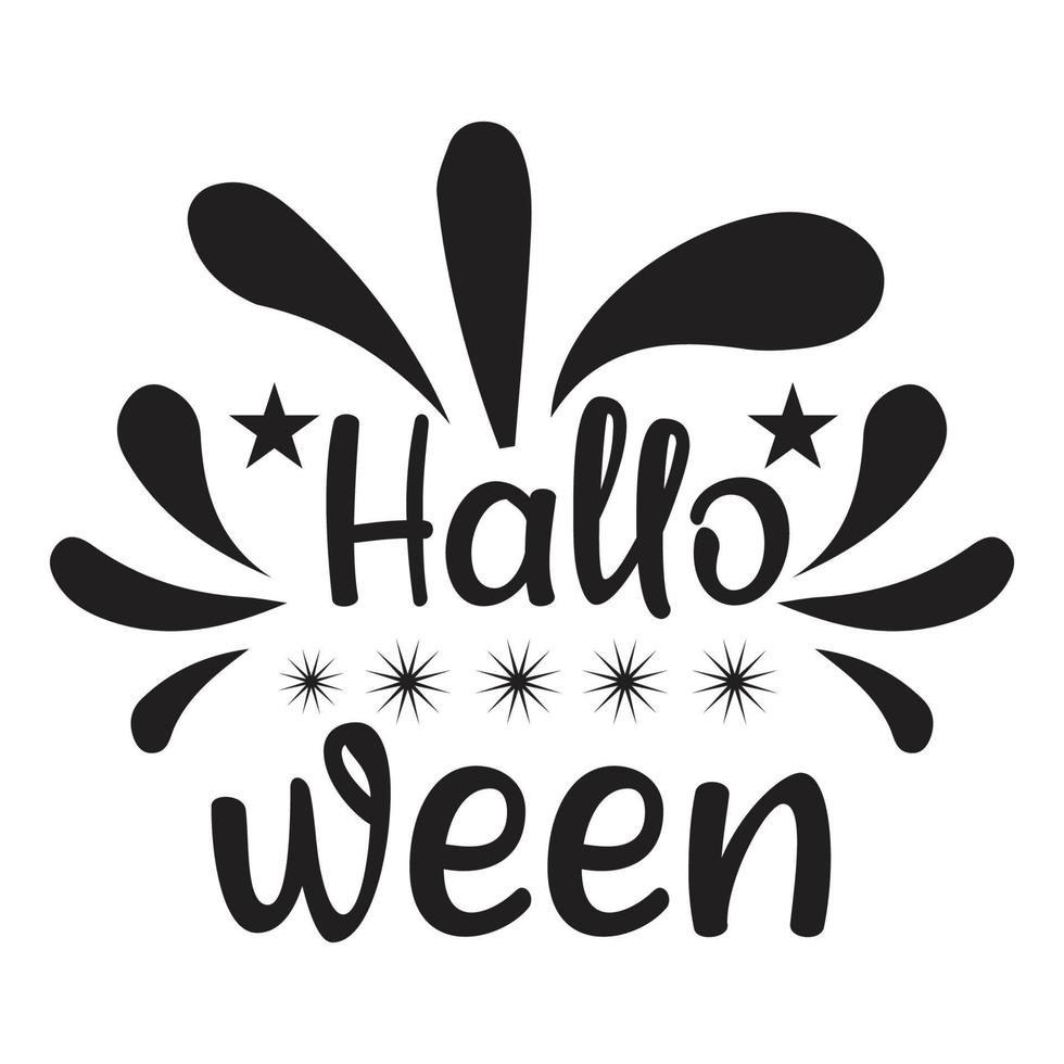 Halloween T-shirt Design vector
