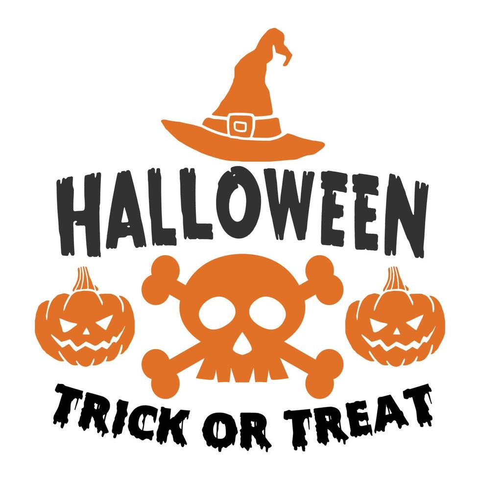 Halloween T-shirt Design vector