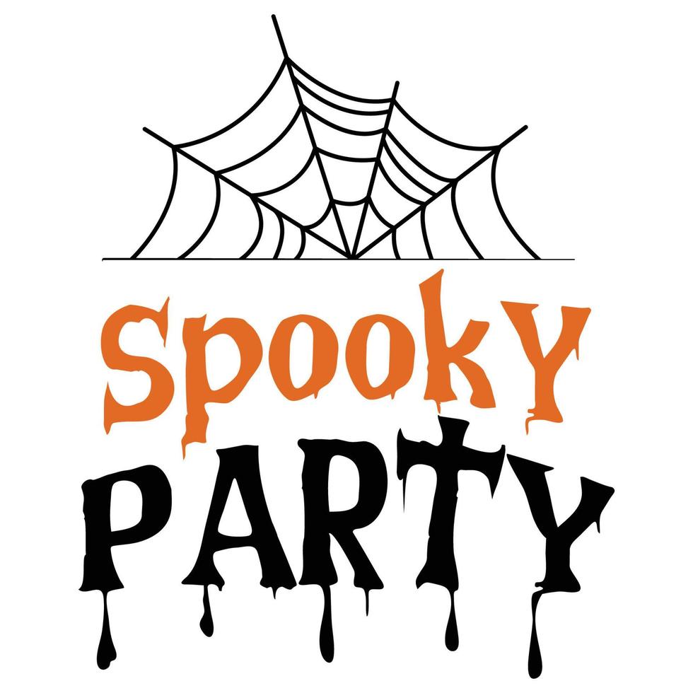 Halloween T-shirt Design vector