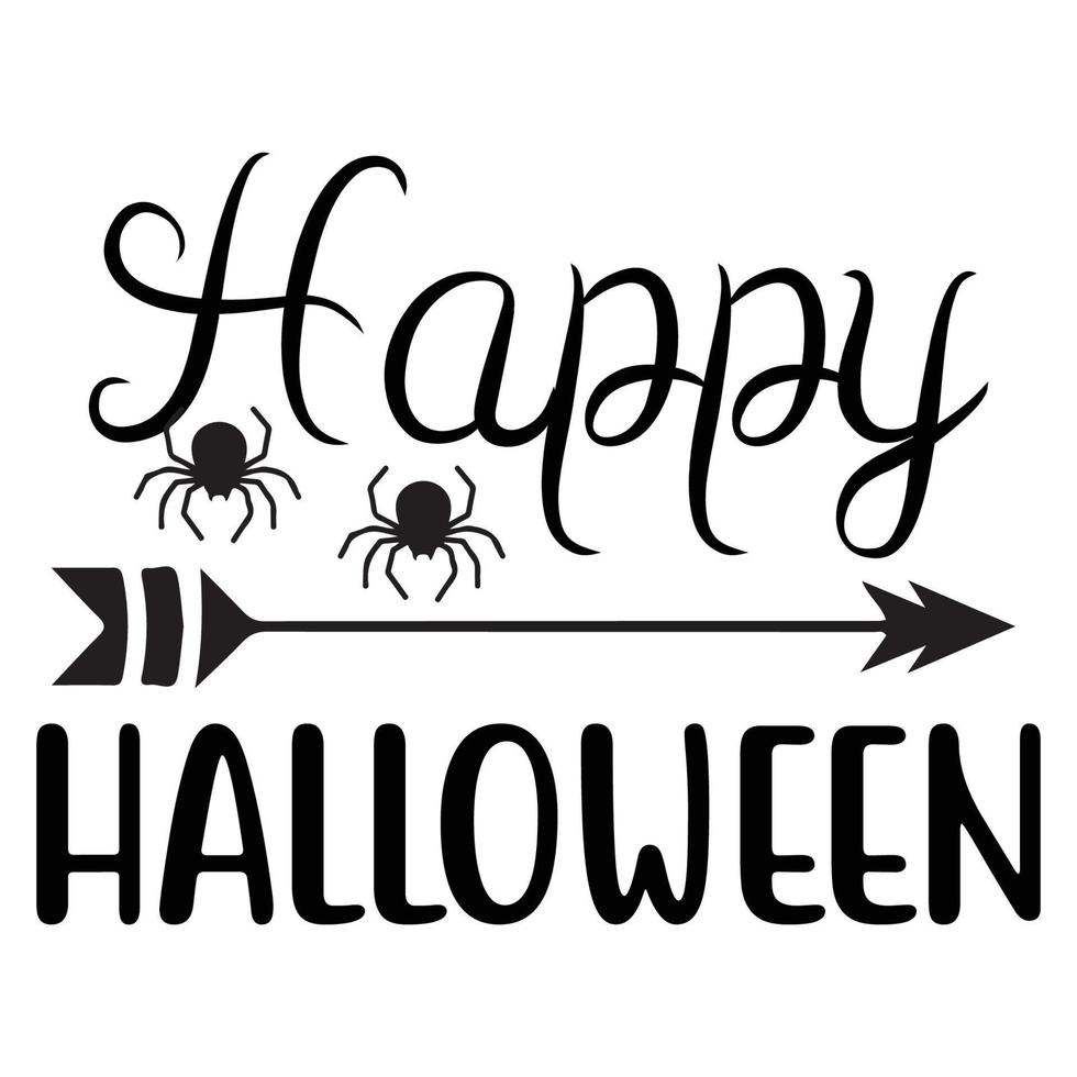 Halloween T-shirt Design vector