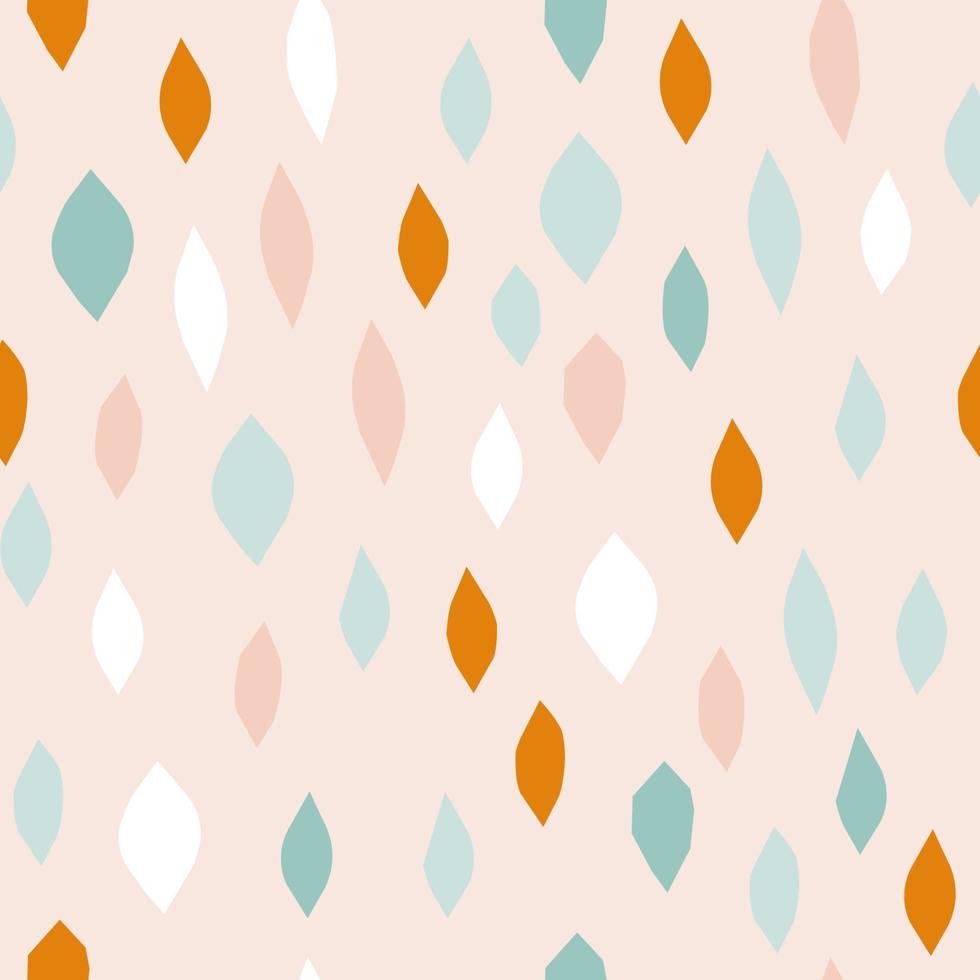 lindo fondo abstracto en estilo boho. patrón infantil para ropa o papel tapiz en el dormitorio vector