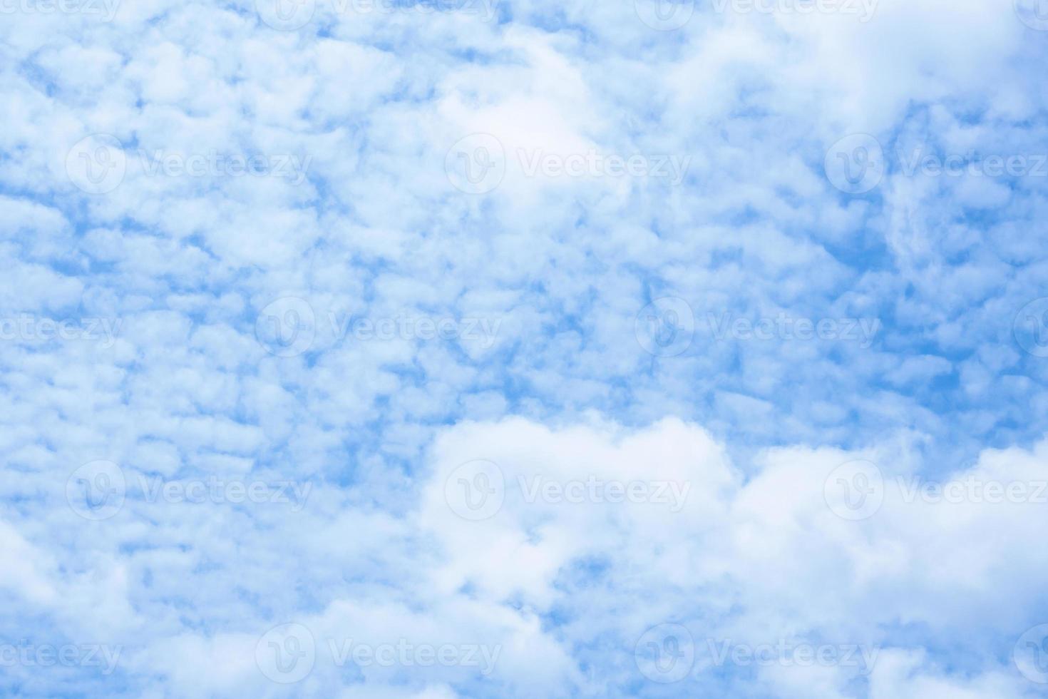 blue sky with clouds nature abstract background photo