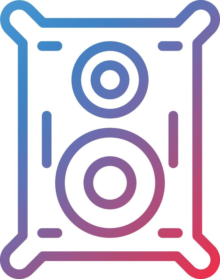 Speaker Icon Style vector