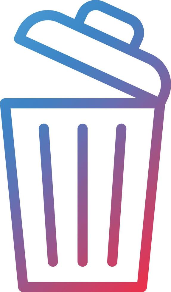 Delete Icon Style vector