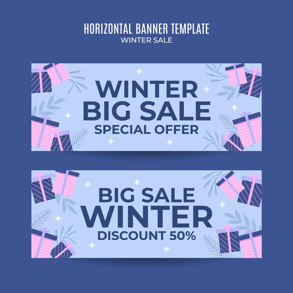 winter design for advertising, banners, leaflets and flyers vector