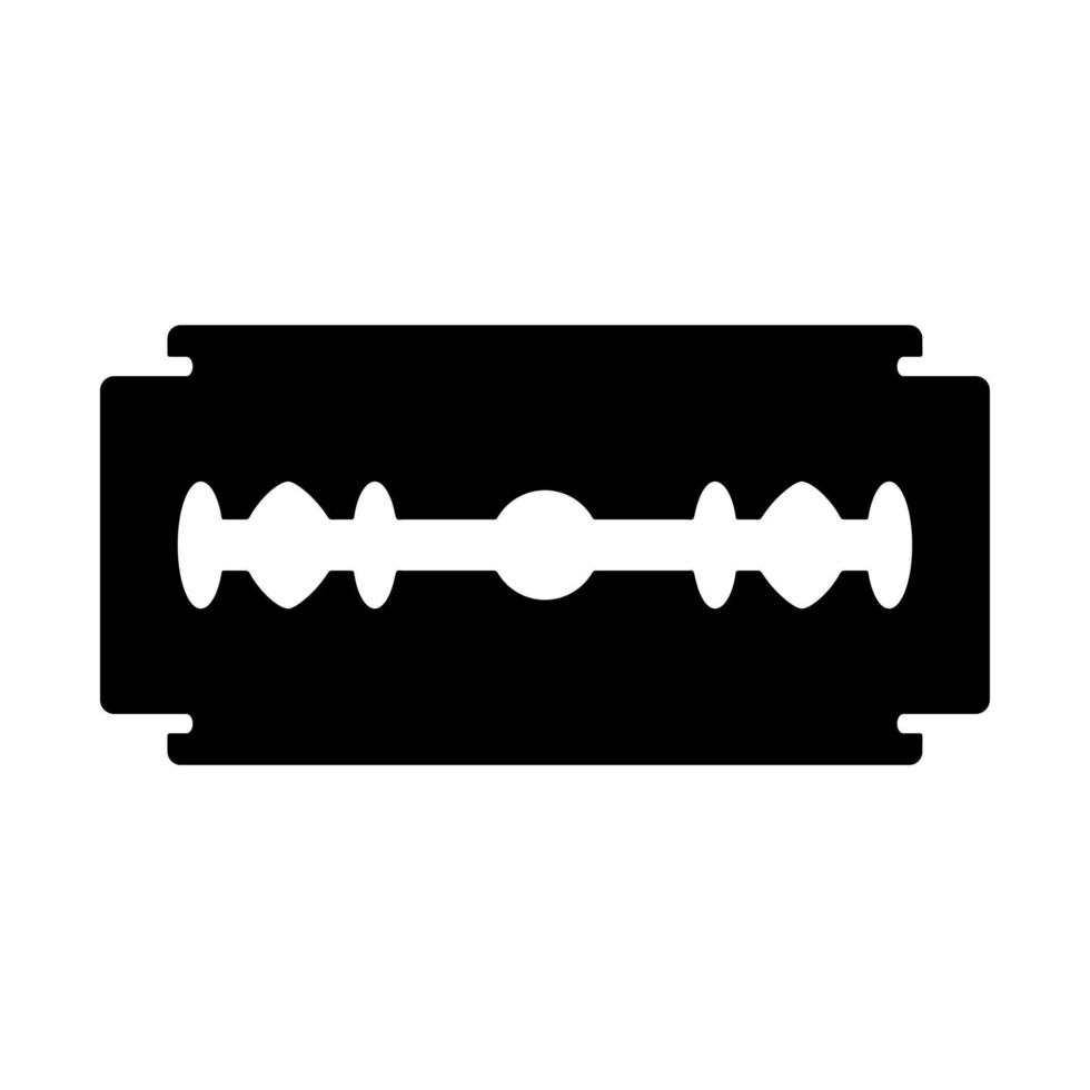 razor blade icon vector