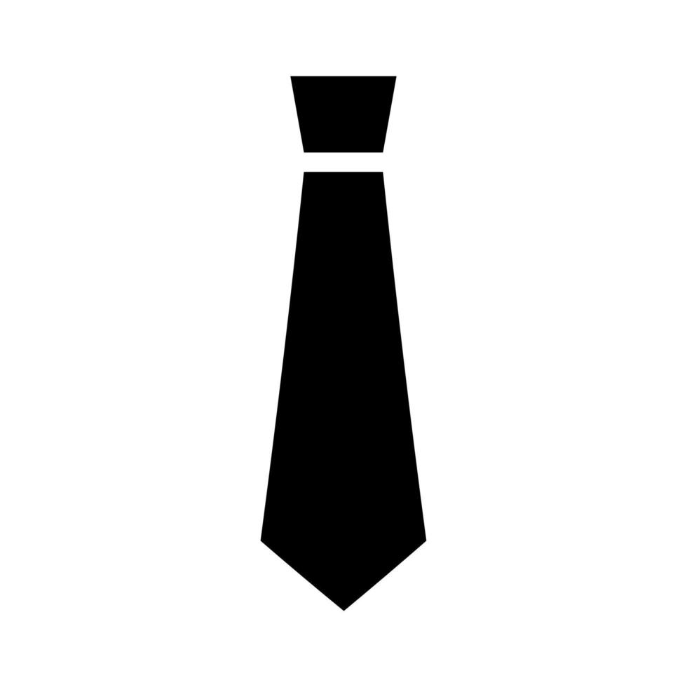 icono de vector de corbata