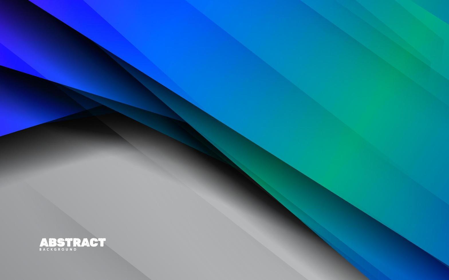 Abstract overlap layer papercut background vector