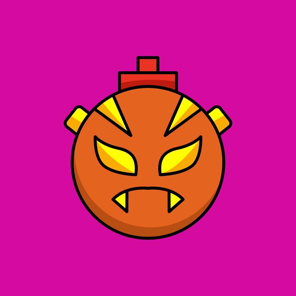 Halloween monster vector illustration