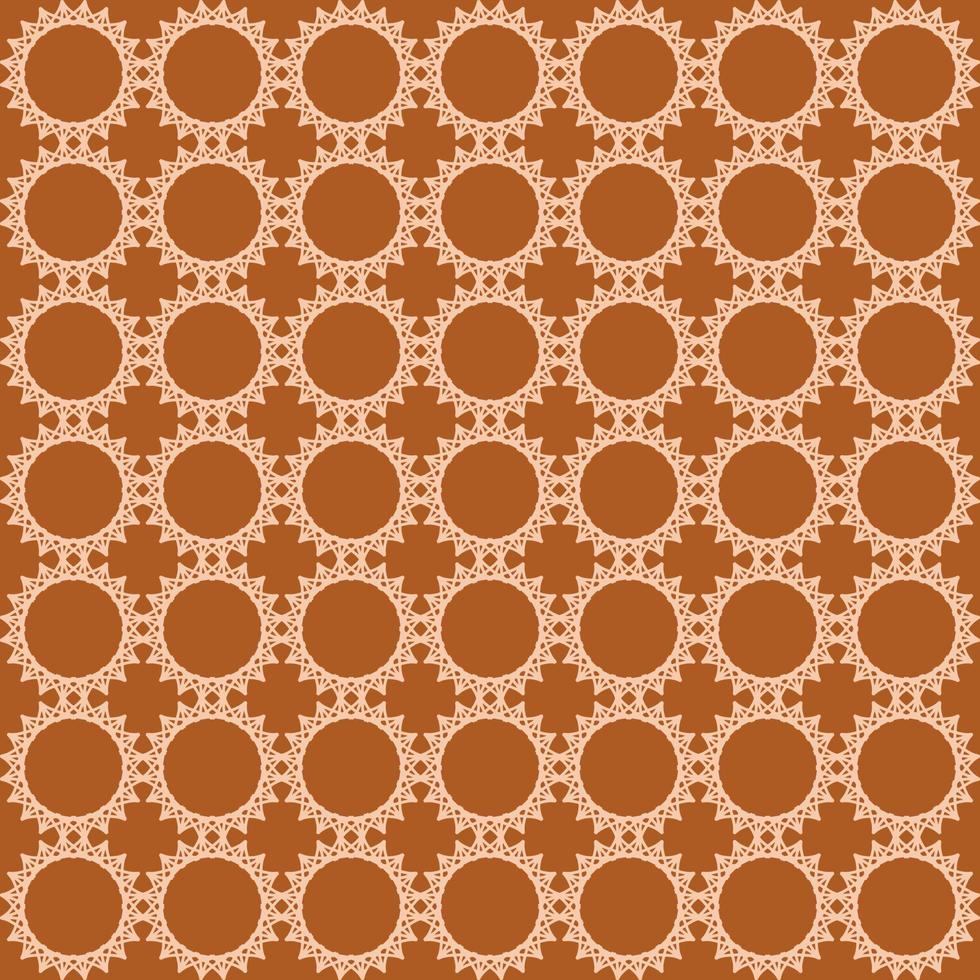 pattern design with abstract ornament motif vector