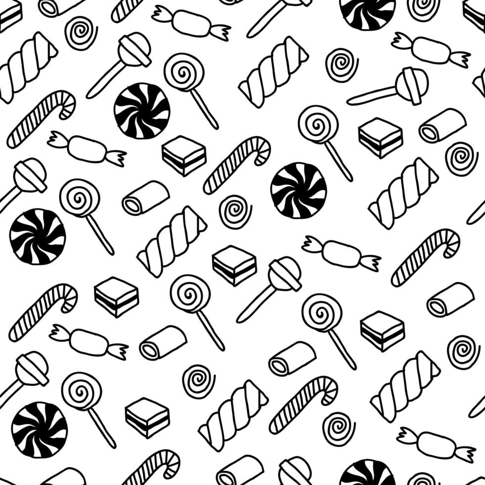 Seamless Candy Pattern vector