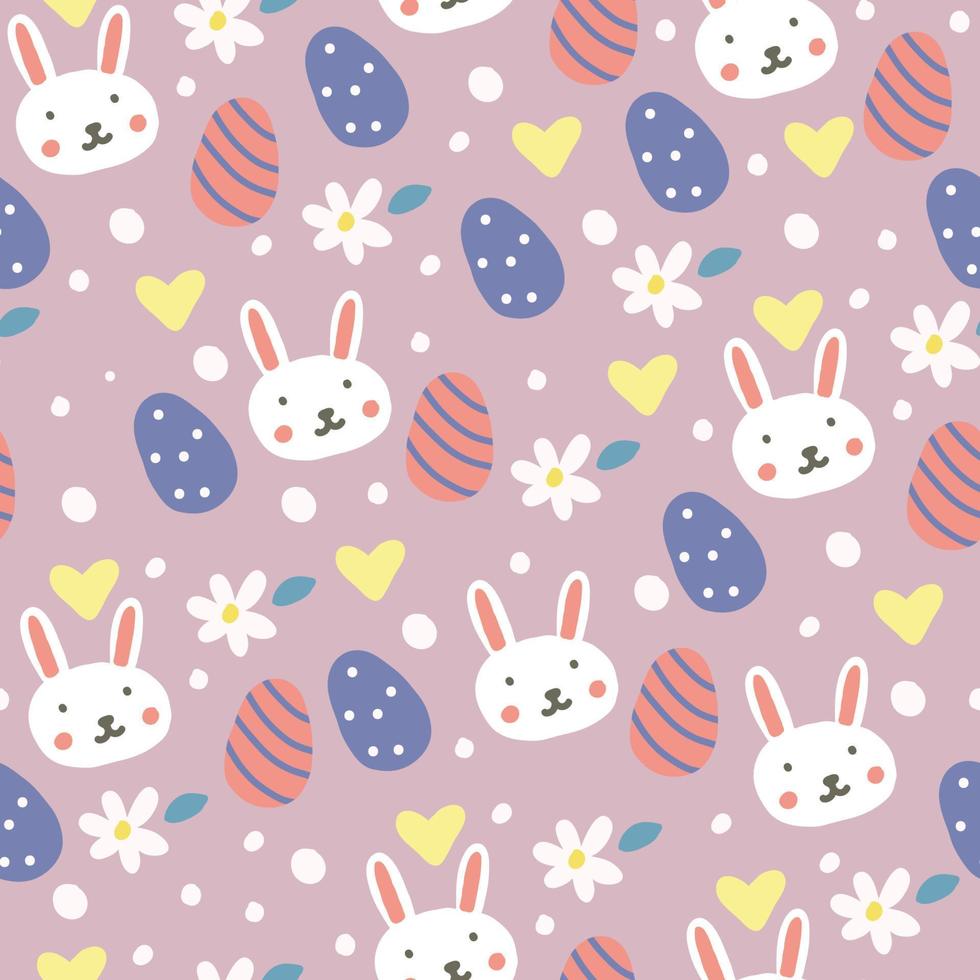 Easter Seamless Pattern vector