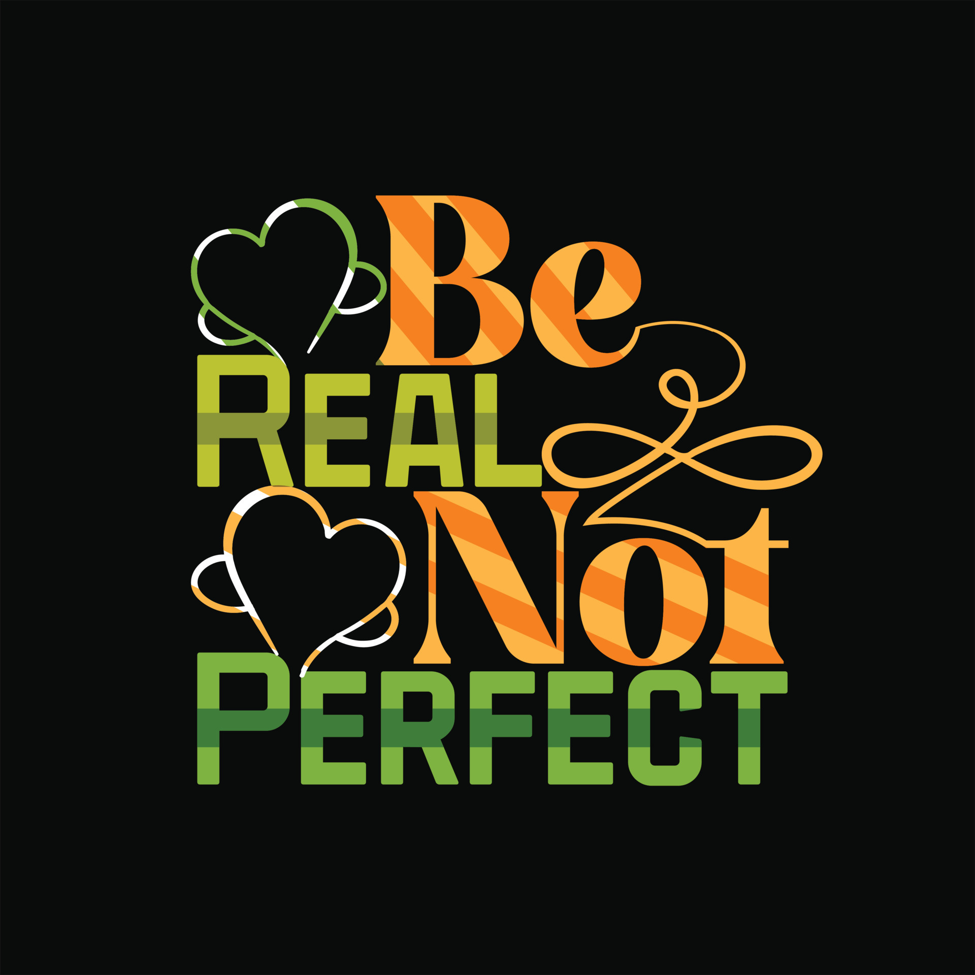 Be real, not perfect vector t-shirt template. Vector graphics, Mom