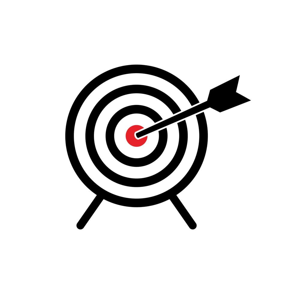 dart target icon vector