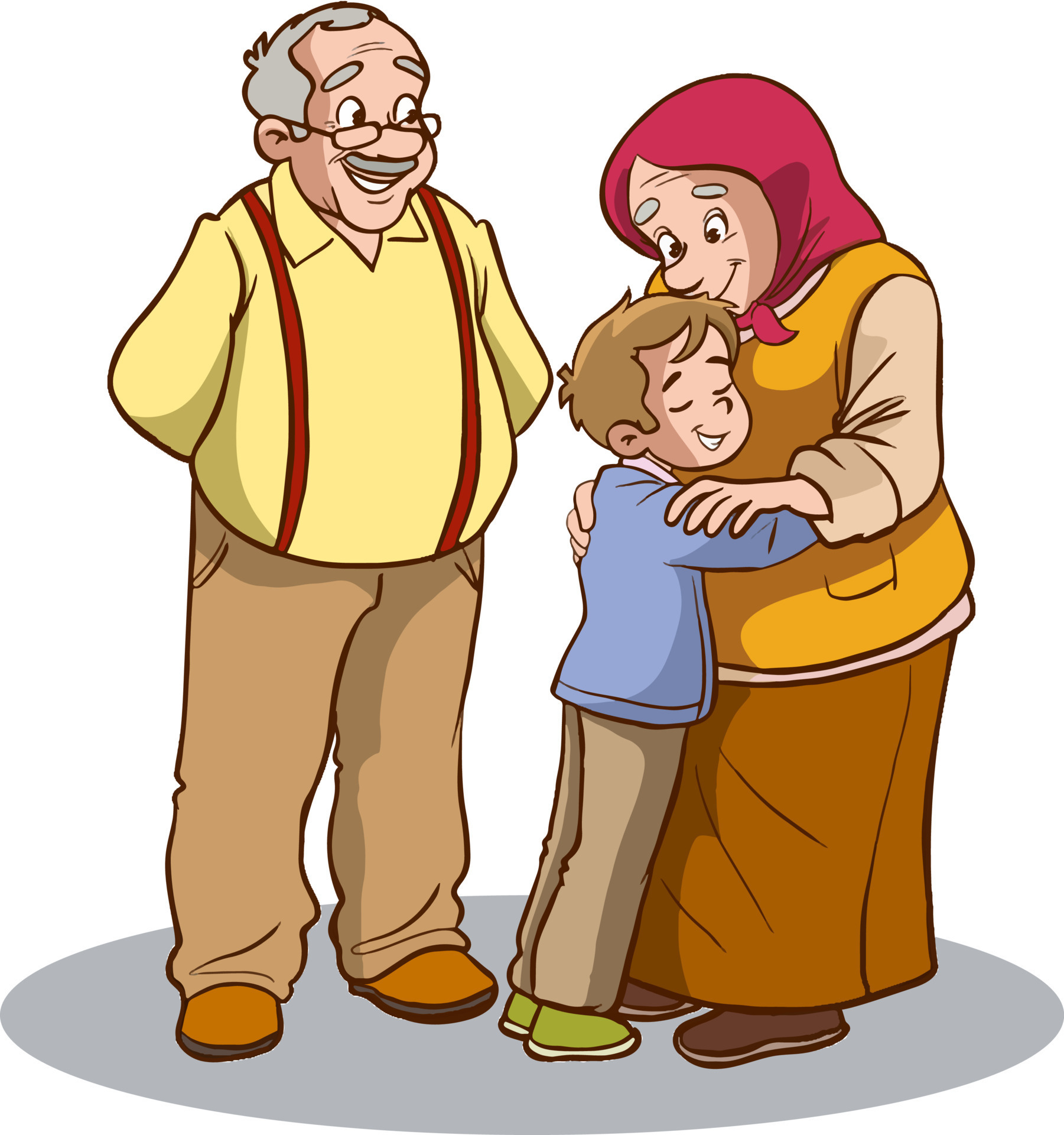 Grandparents And Grandchild Vector Illustration 12744332 Vector Art At grandparents-and-grandchild-vector-illustration-12744332-vector-art-at