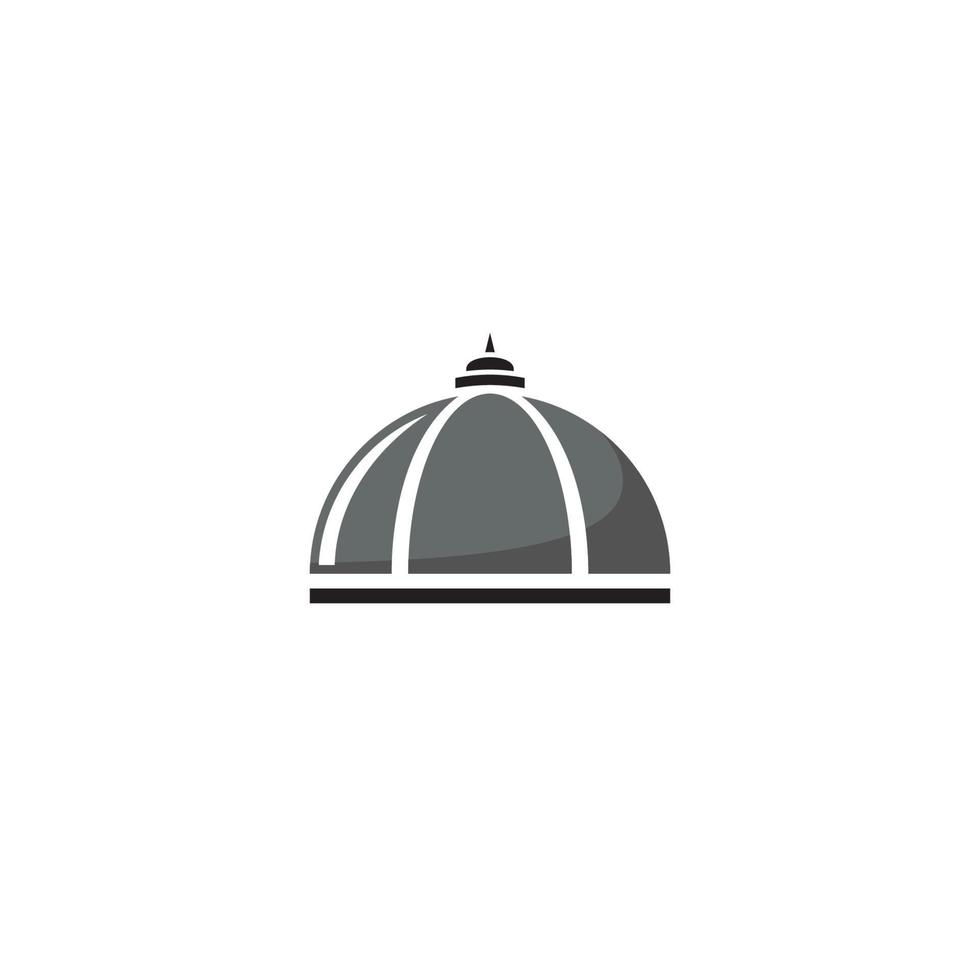 a Dome logo or icon design vector