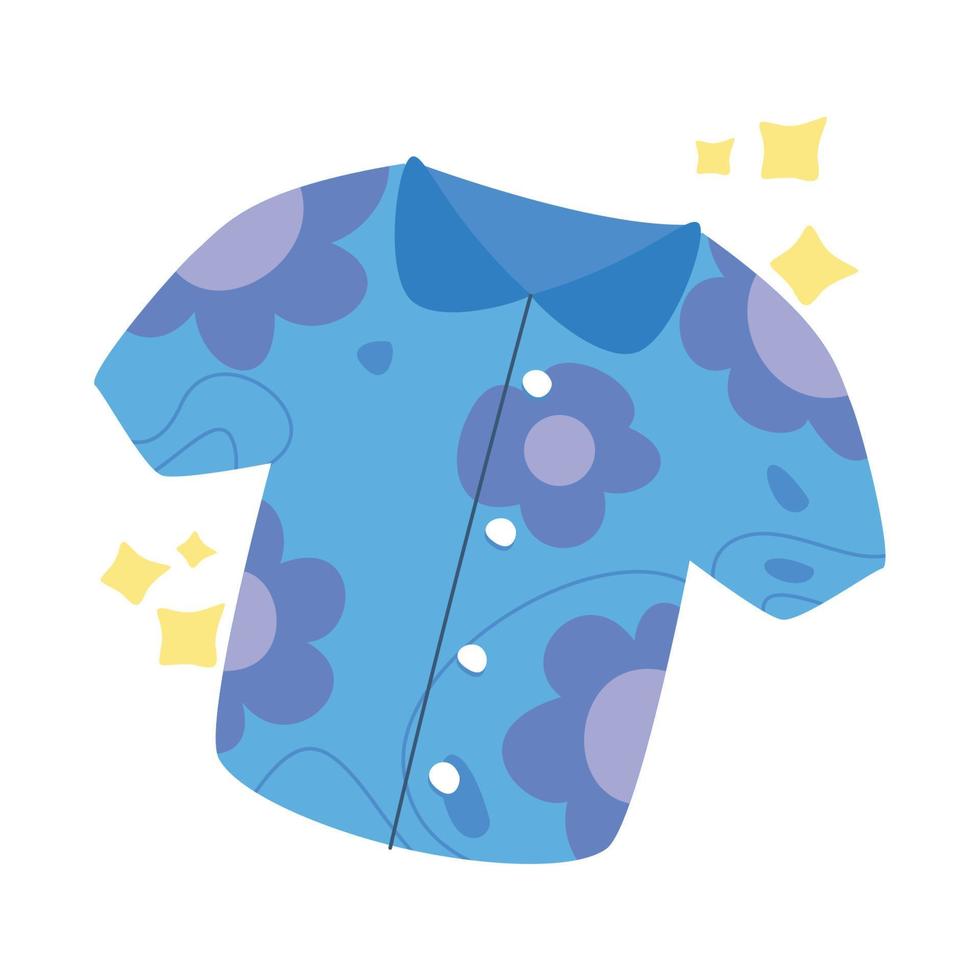 Summer cloth vector illustration isolated on white background