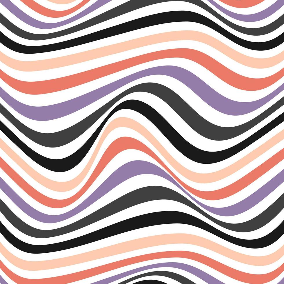 Colorful Psychedelic optical illusion background vector