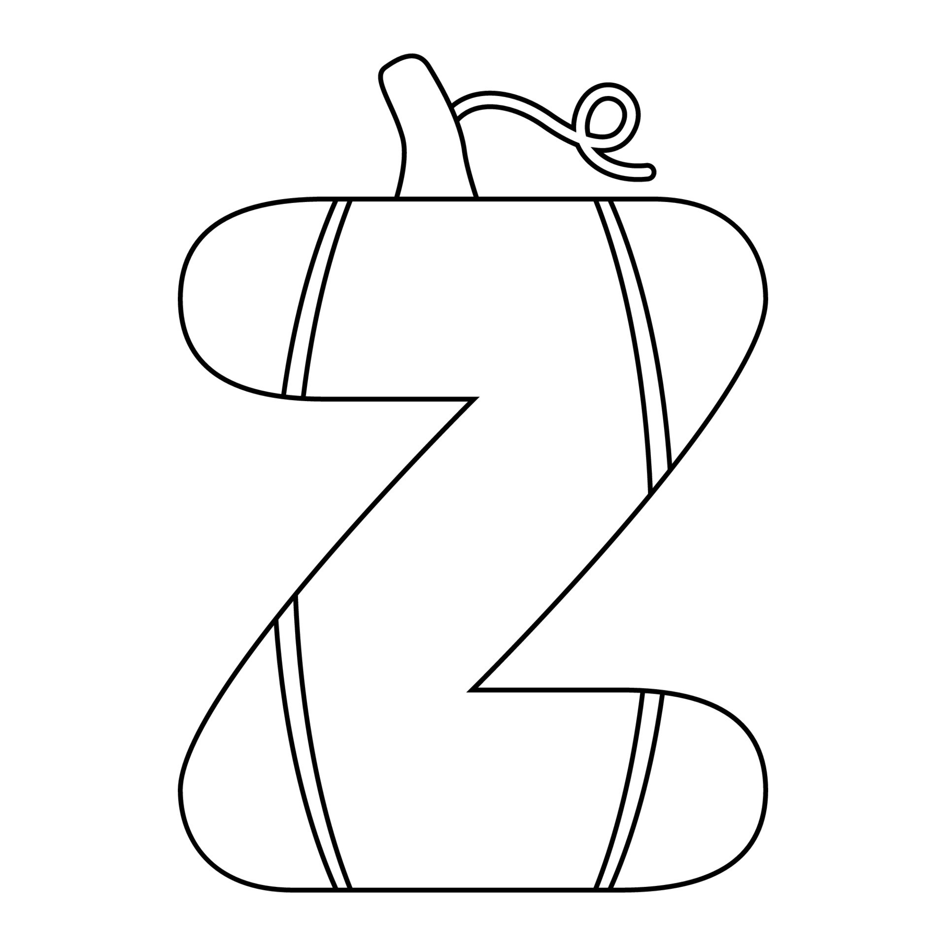 Coloring Page With Letter Z For Kids 12746825 Vector Art At Vecteezy coloring-page-with-letter-z-for-kids-12746825-vector-art-at-vecteezy