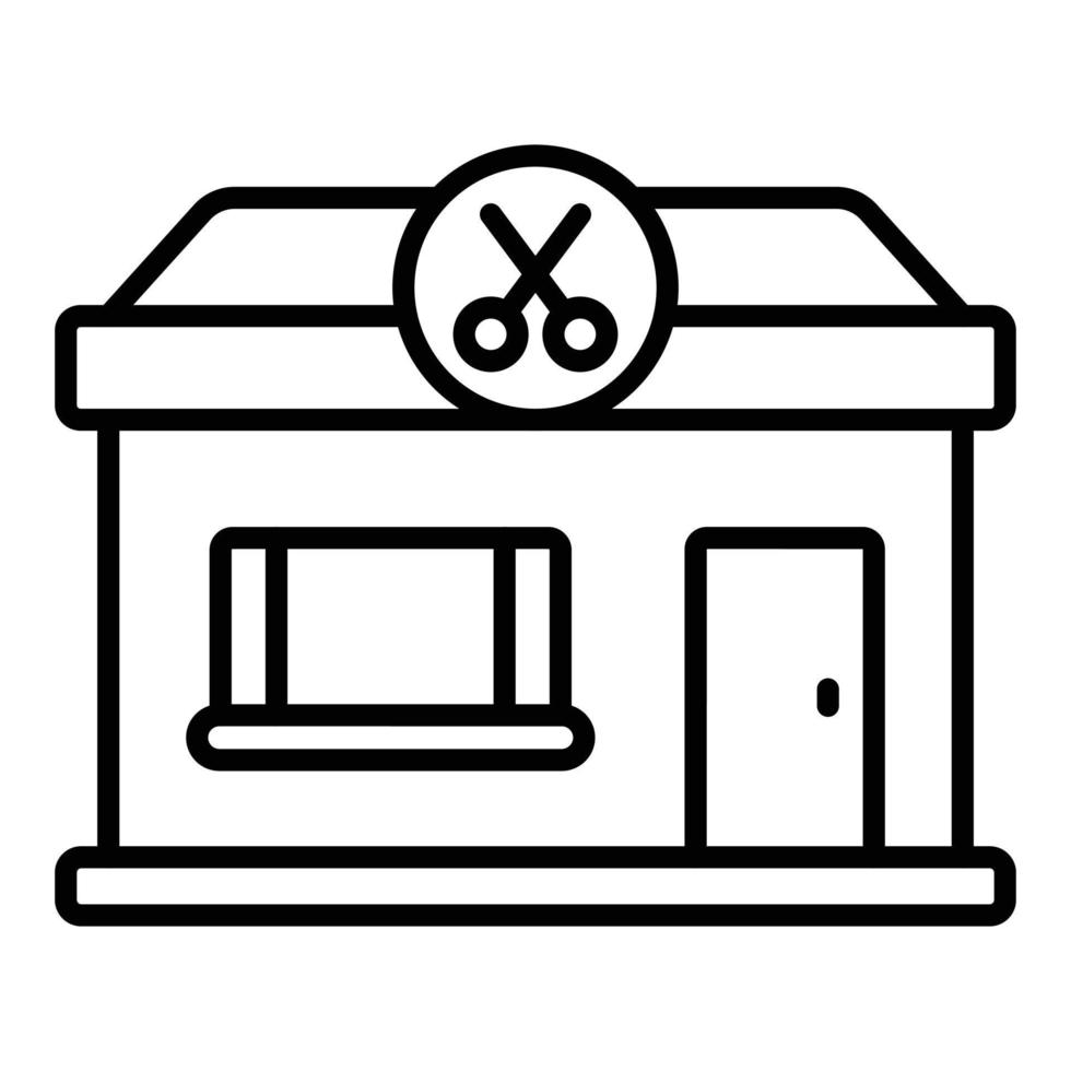 Barbershop Icon Style vector