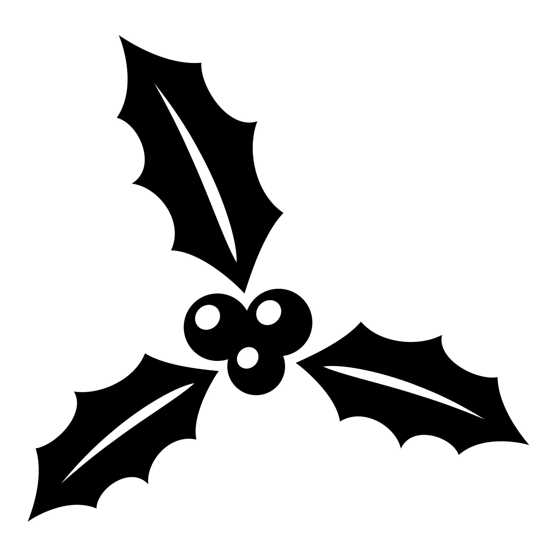 Holly Berry isolated on white background 12748455 Vector Art at Vecteezy