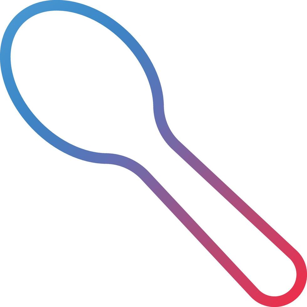Spoon Icon Style vector