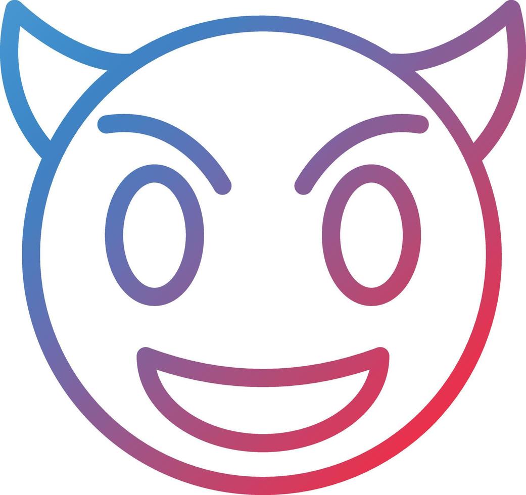 Devil Icon Style vector