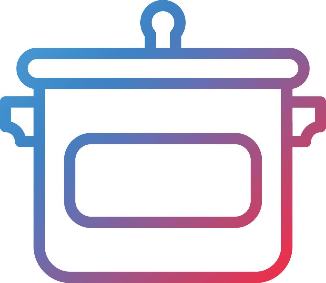 Pot Icon Style vector