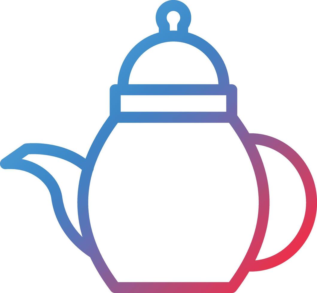 Teapot Icon Style vector