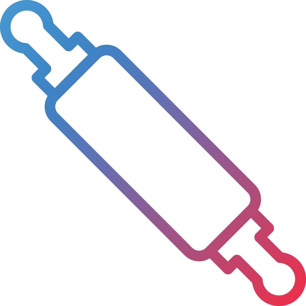 Rolling Pin Icon Style vector
