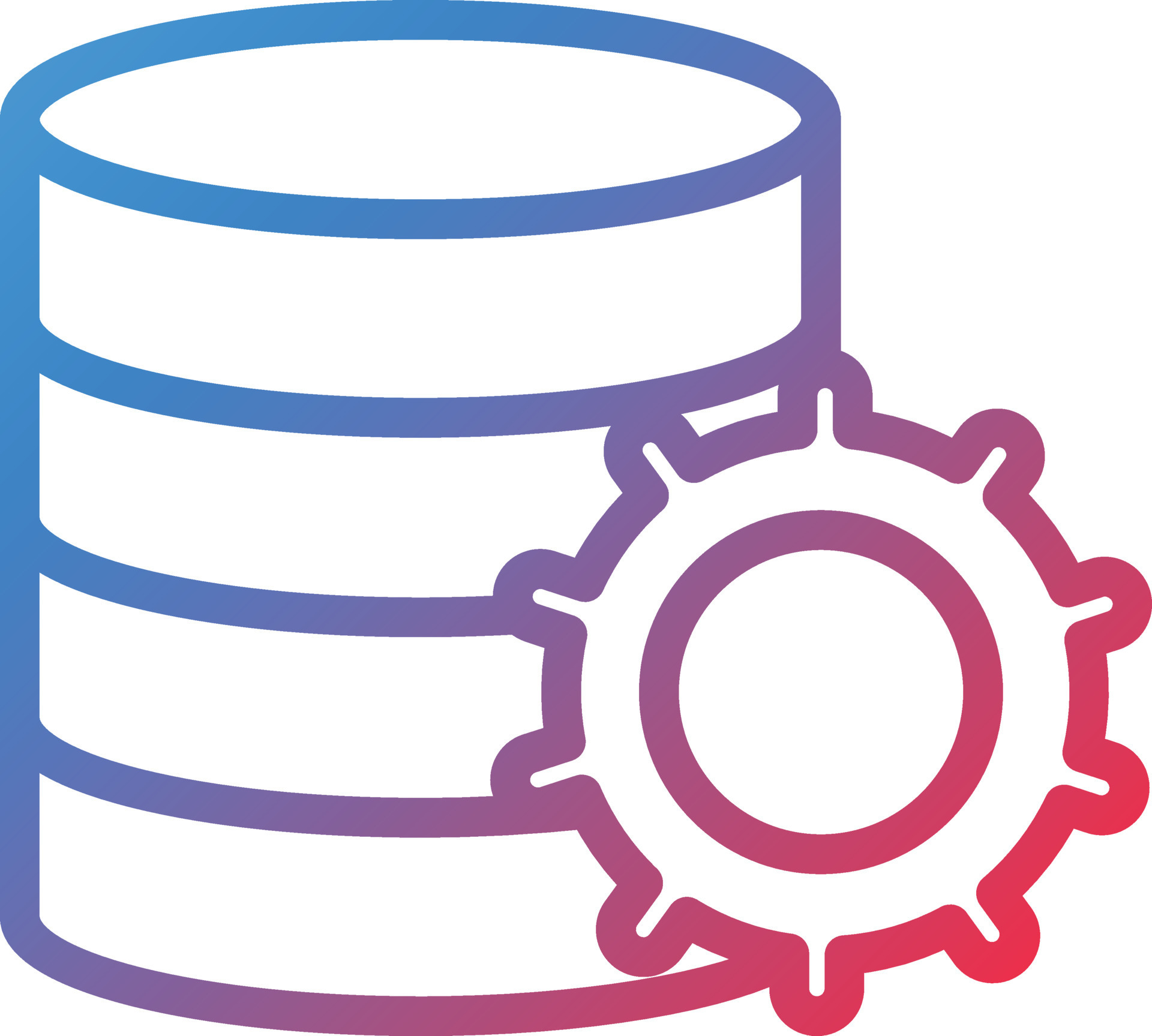 Data Management Icon Style 12748651 Vector Art at Vecteezy