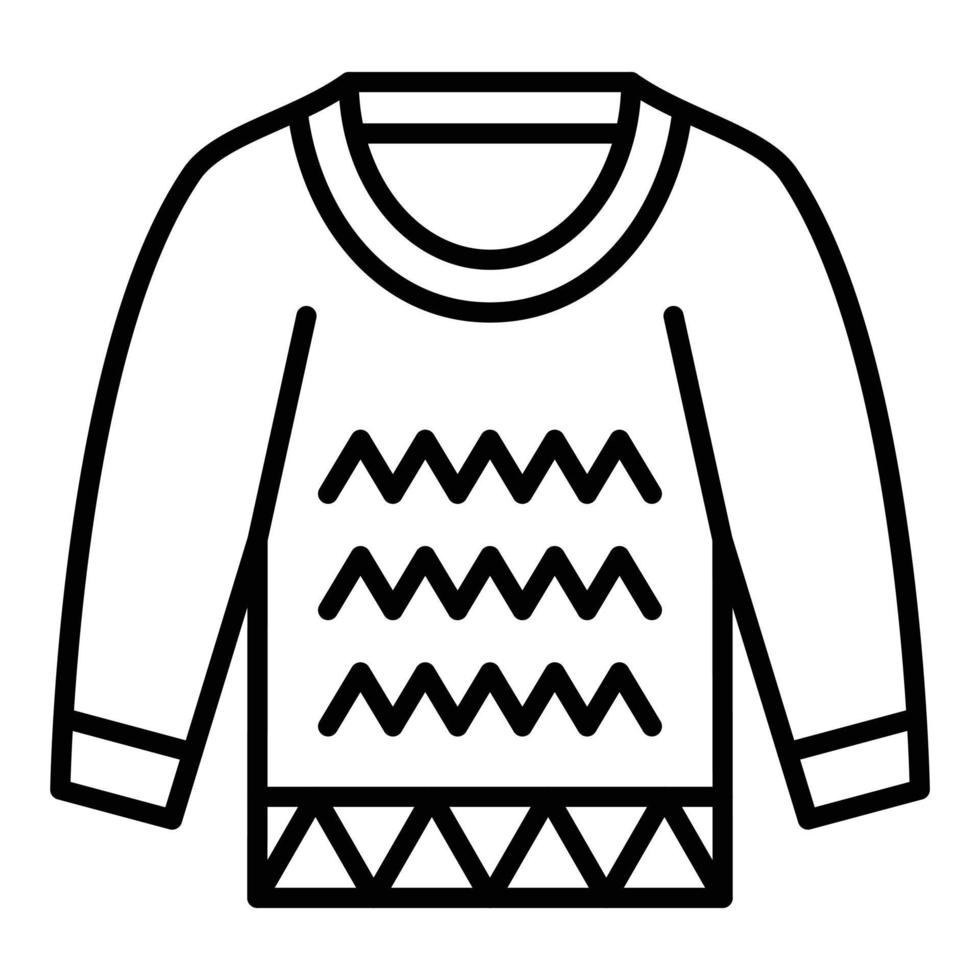 Sweater Icon Style vector