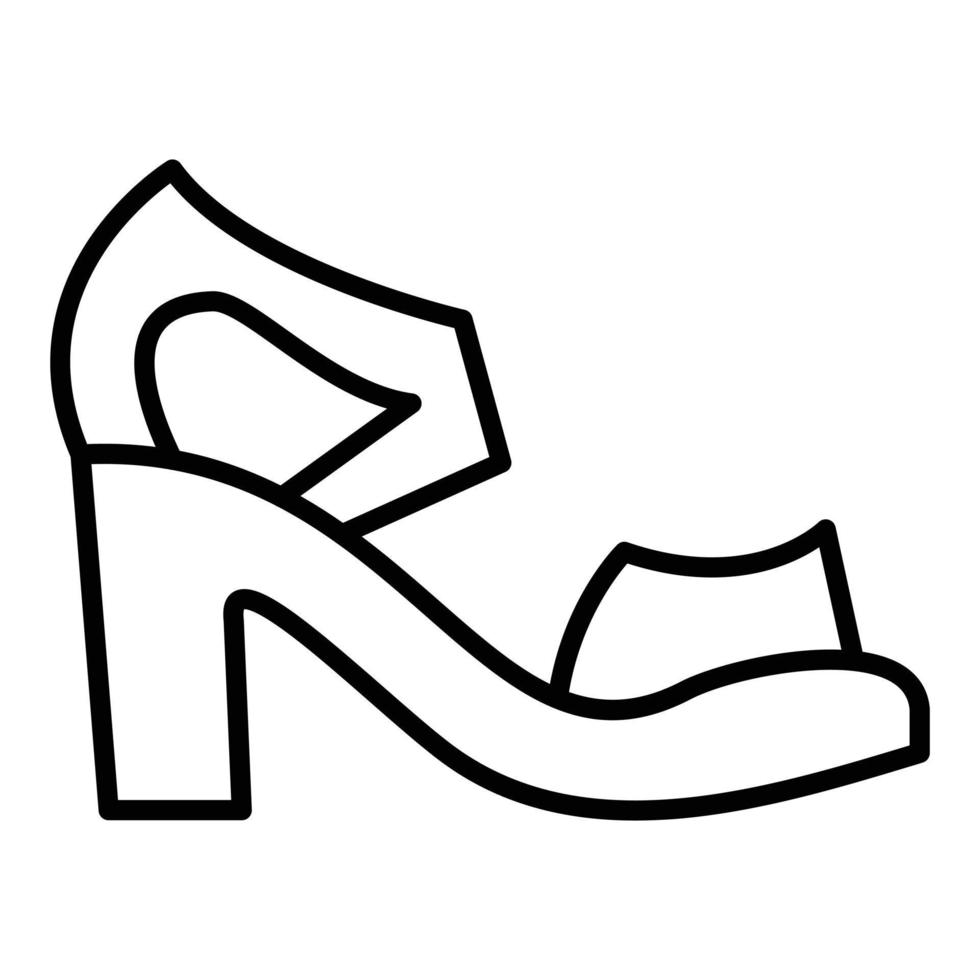 Sandal Icon Style vector