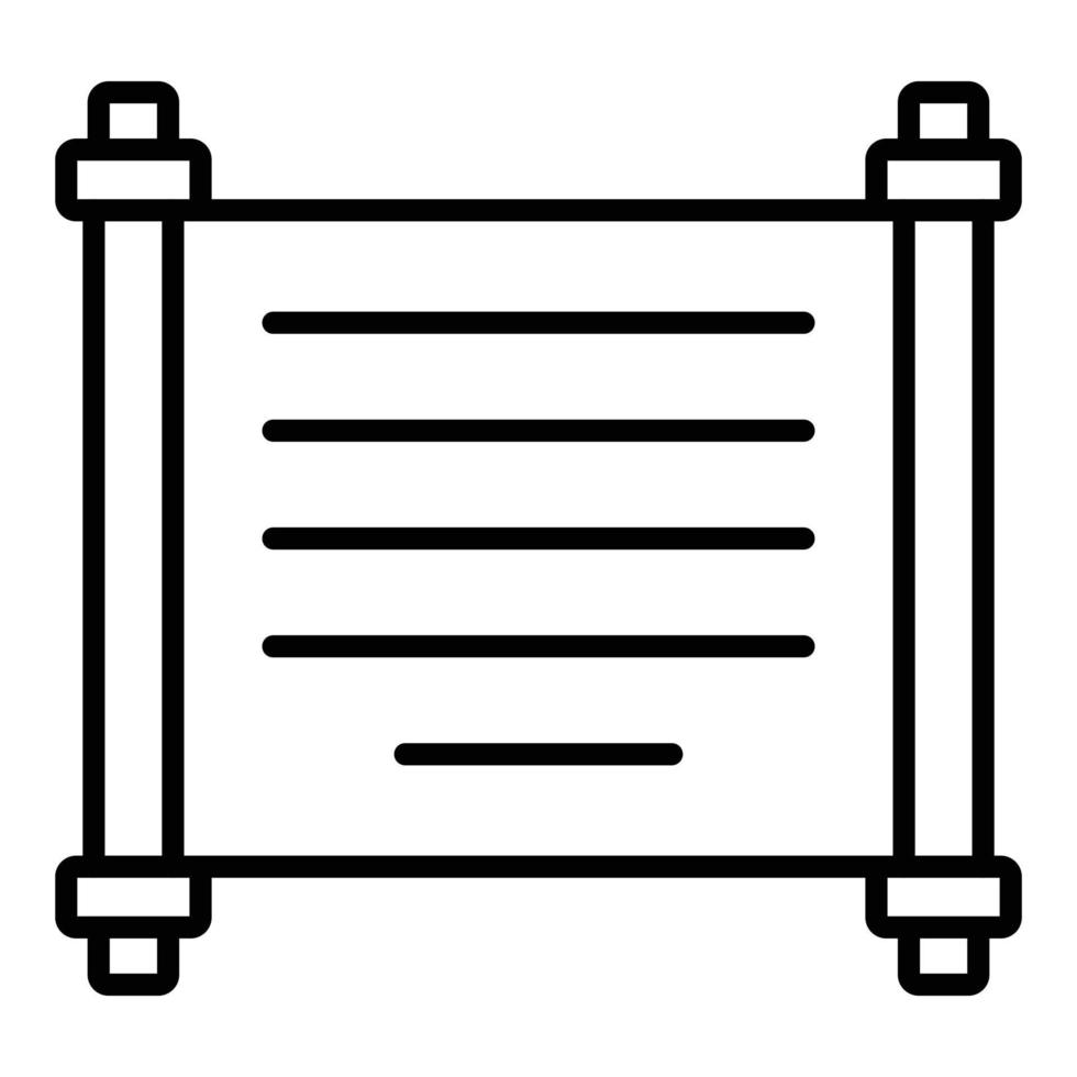 Papyrus Icon Style vector