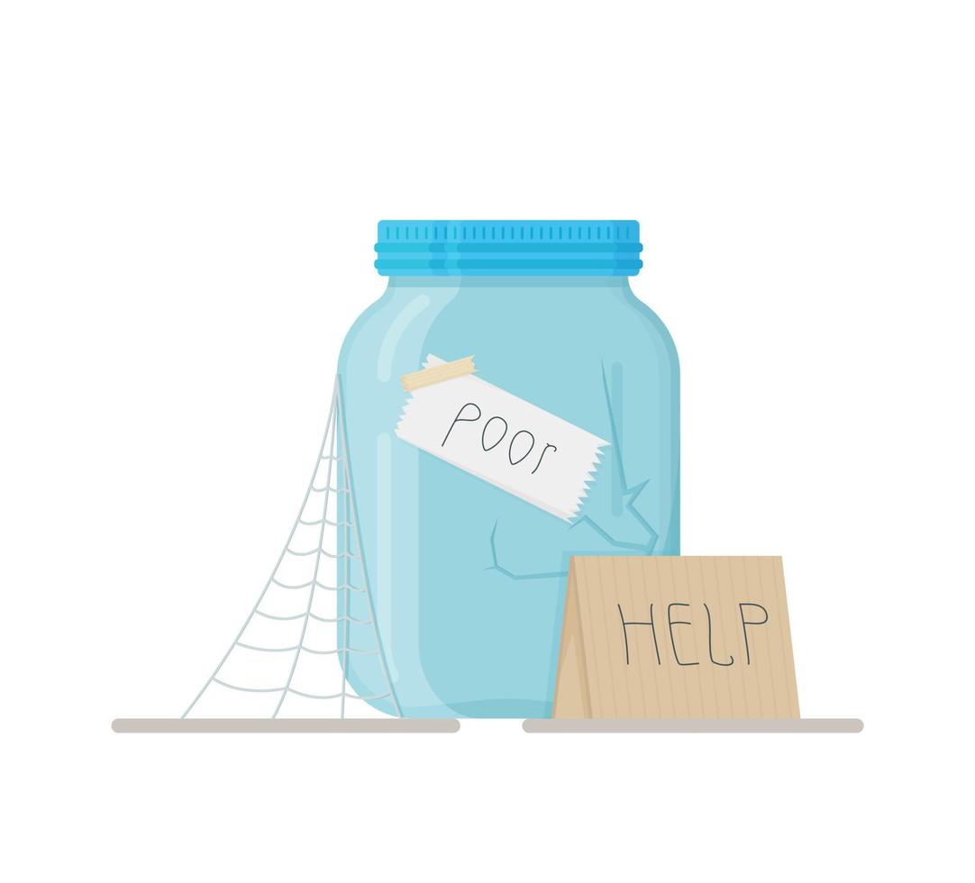 Vector illustration of coins, collecting on a dream.