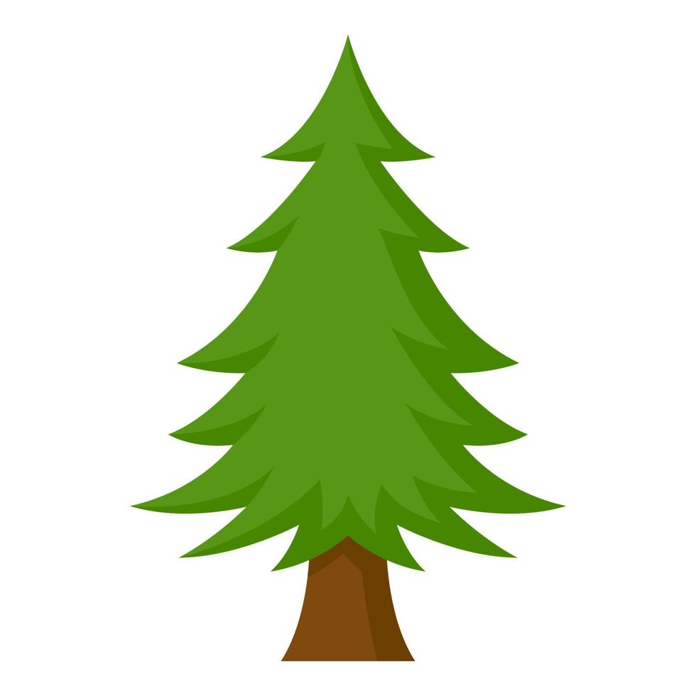 Christmas Tree isolated on white background vector