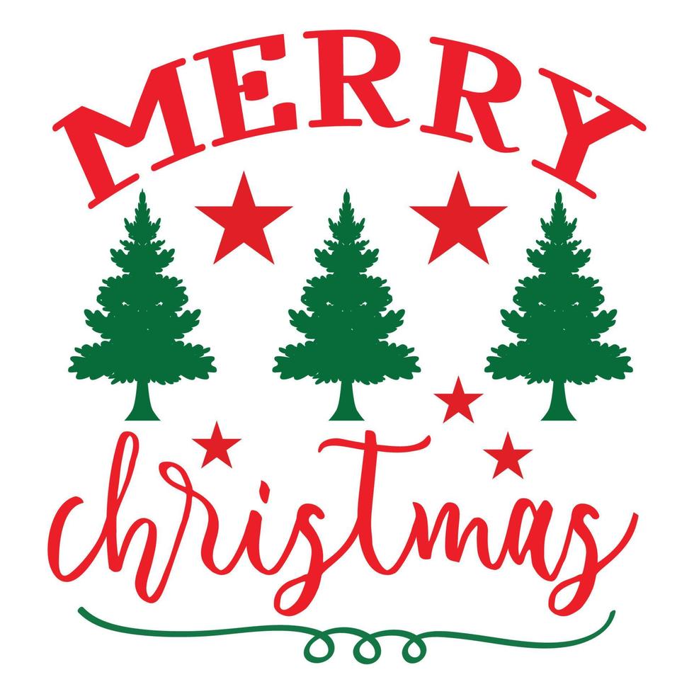 Merry Christmas Design Vector