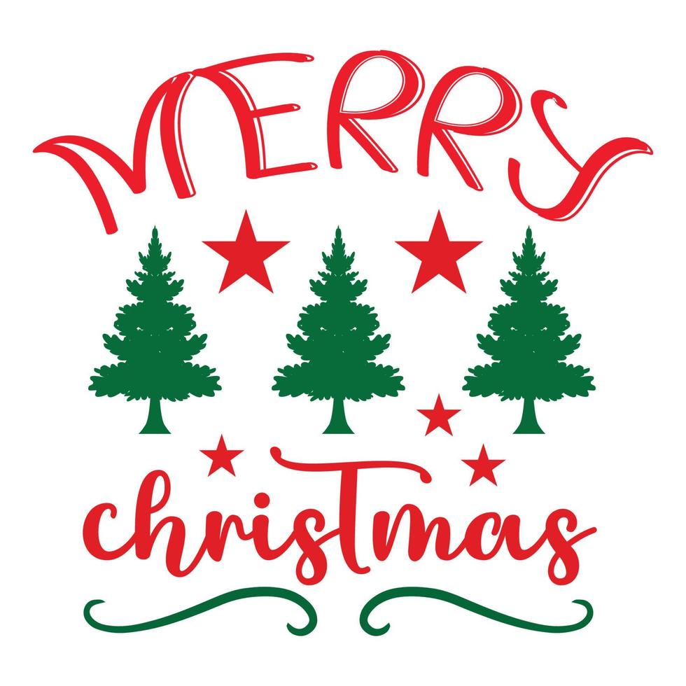 Merry Christmas Design Vector